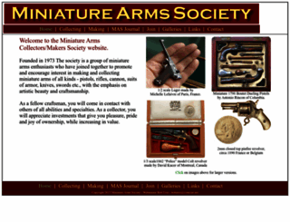 miniaturearms.org screenshot
