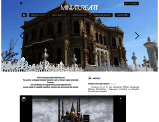 miniatureart.com.tr screenshot