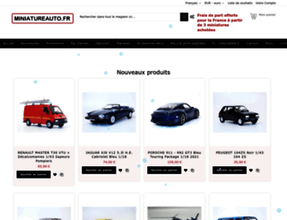 miniatureauto.fr screenshot