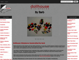 miniatures-by-barb.com screenshot