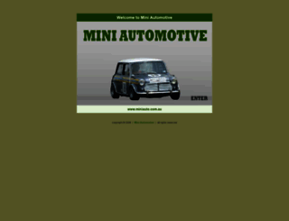 miniauto.com.au screenshot