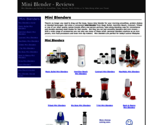 miniblenders.net screenshot
