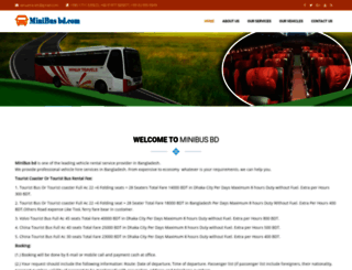 minibusbd.com screenshot