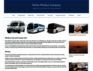 minibushirederby.co.uk screenshot