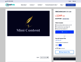 minicontent.com screenshot