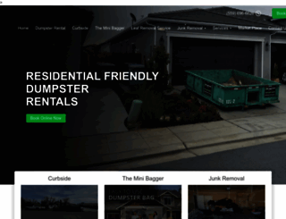 minidumpstersoffresno.com screenshot