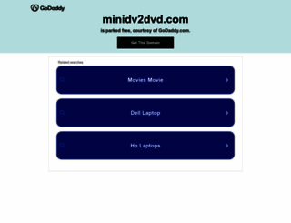 minidv2dvd.com screenshot