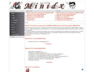 minidx.com screenshot