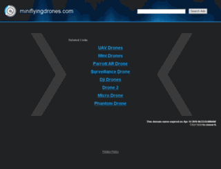 miniflyingdrones.com screenshot
