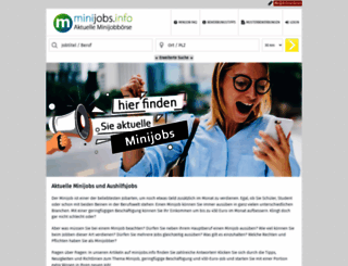 minijobs.info screenshot