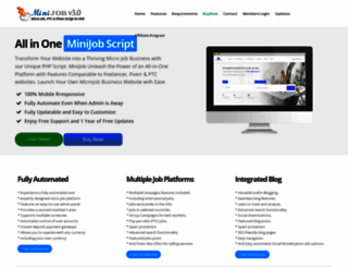 minijobscript.com screenshot