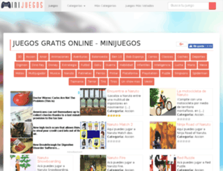 minijuegosgratis.info screenshot