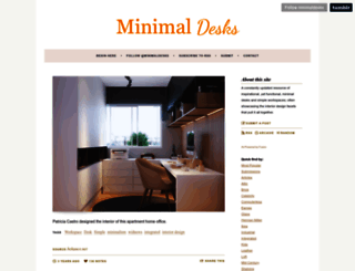 minimaldesks.com screenshot
