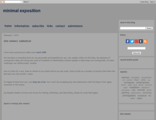 minimalexposition.blogspot.fr screenshot