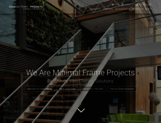 minimalframeprojects.co.uk screenshot