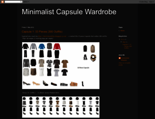 minimalistcapsules.blogspot.no screenshot