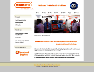 minimaticmachines.com screenshot