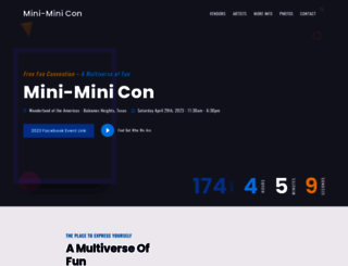 miniminicon.com screenshot
