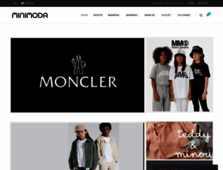 minimoda-online.it screenshot