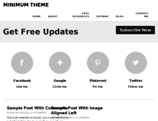 minimum-blogger-theme.blogspot.com screenshot