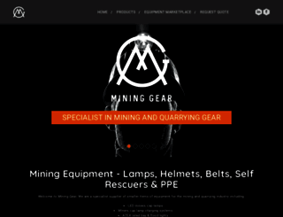 mining-gear.co.uk screenshot