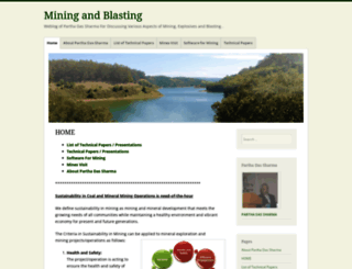 miningandblasting.wordpress.com screenshot