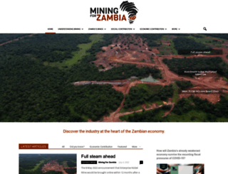 miningforzambia.com screenshot