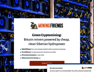 miningfriends.com screenshot