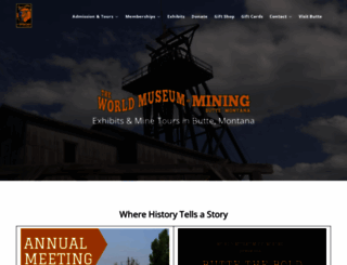 miningmuseum.org screenshot