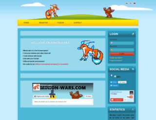 minion-wars.com screenshot