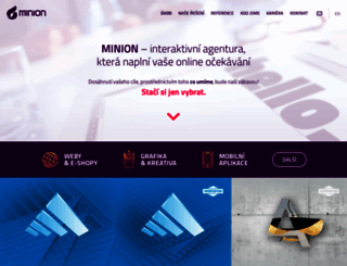minion.cz screenshot