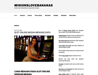 minionslovebananas.com screenshot