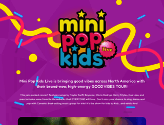 minipopkids.com screenshot