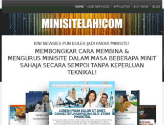 minisitelah.com screenshot