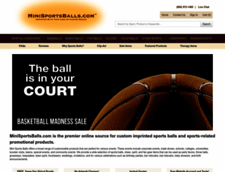 minisportsballs.com screenshot