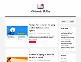 ministeriobullon.com screenshot