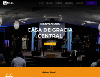 ministerioscasadegracia.com screenshot