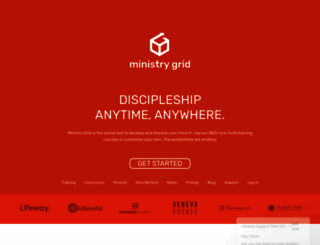 ministrygrid.com screenshot