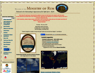 ministryofrum.com screenshot