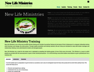 ministrytraining.co.za screenshot