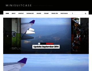 minisuitcase.co.uk screenshot