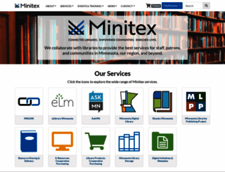 minitex.umn.edu screenshot
