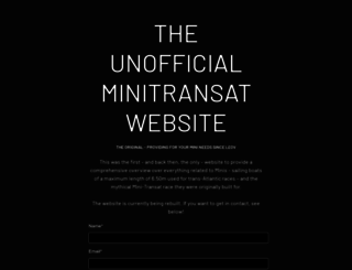 minitransat650.com screenshot