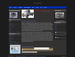 minitrucksdirect.com screenshot