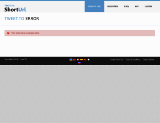 miniurl.org screenshot