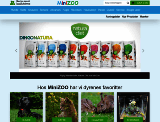 minizoo.dk screenshot