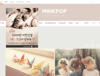 minkpop.com screenshot
