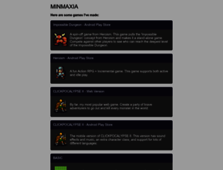 minmaxia.com screenshot