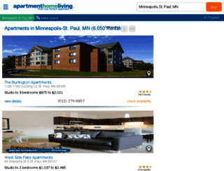 minneapolis-st-paul.apartmenthomeliving.com screenshot