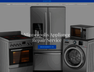 minneapolisappliancerepairservice.com screenshot